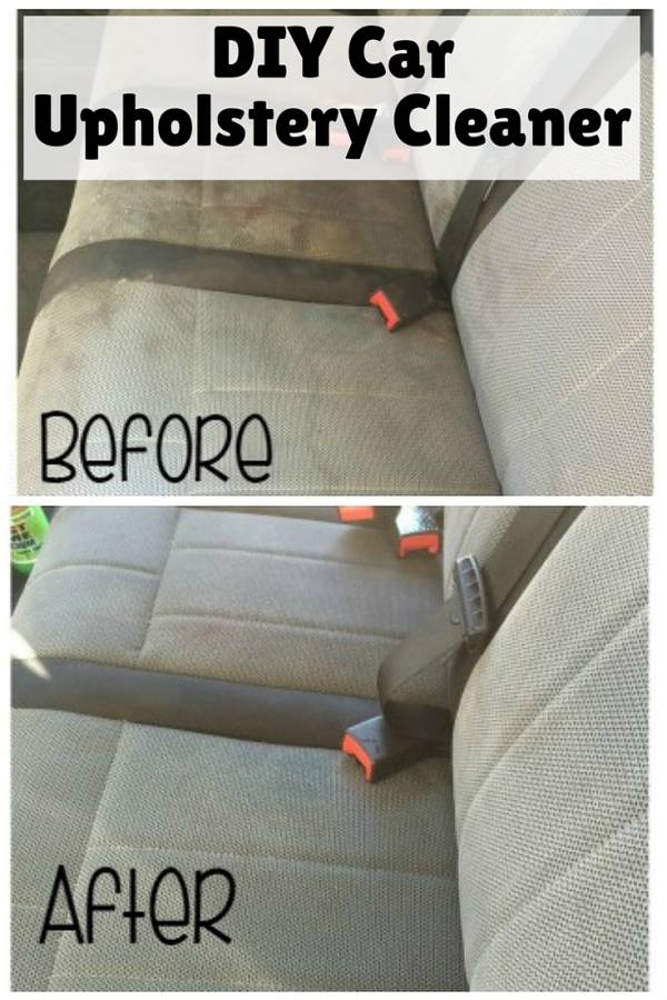 The DIY Car Upholstery Cleaner - The Budget Diet